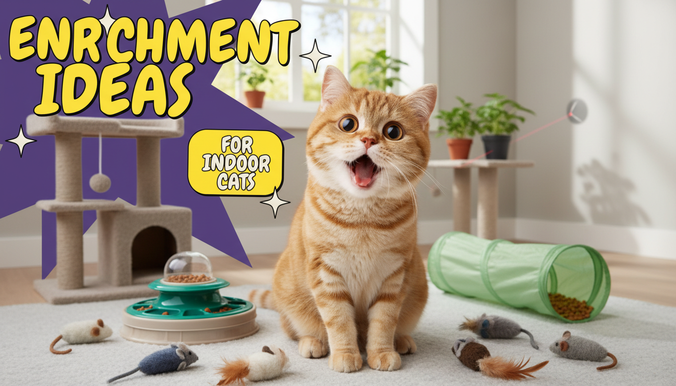 Indoor Cat Enrichment: DIY Toys, Play & Home Setup